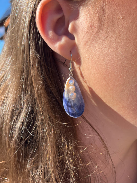 Blue Ofelia Earring